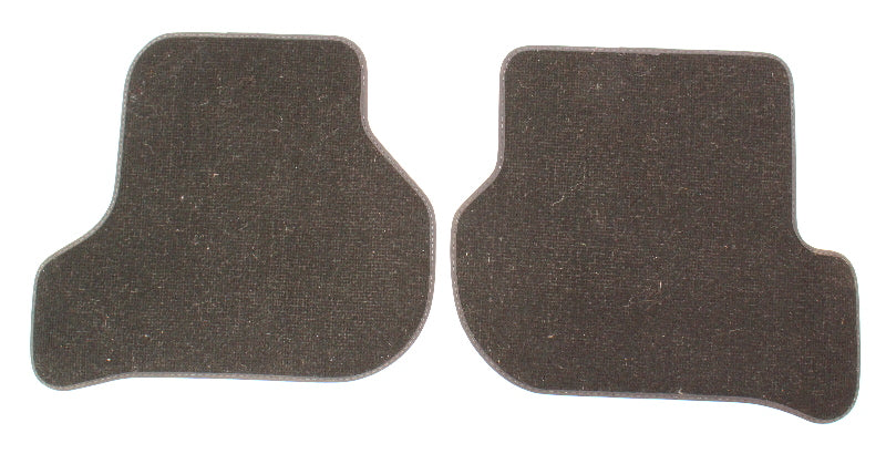 Rear Floor Mats 05-10 VW Jetta Rabbit GTI 09-14 Sportwagen MK5 - Anthracite