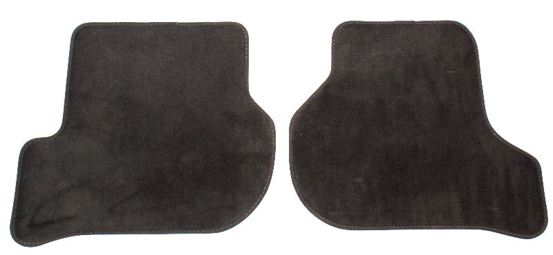 Rear Floor Mats 05-10 VW Jetta Rabbit GTI 09-14 Sportwagen MK5 - Anthracite