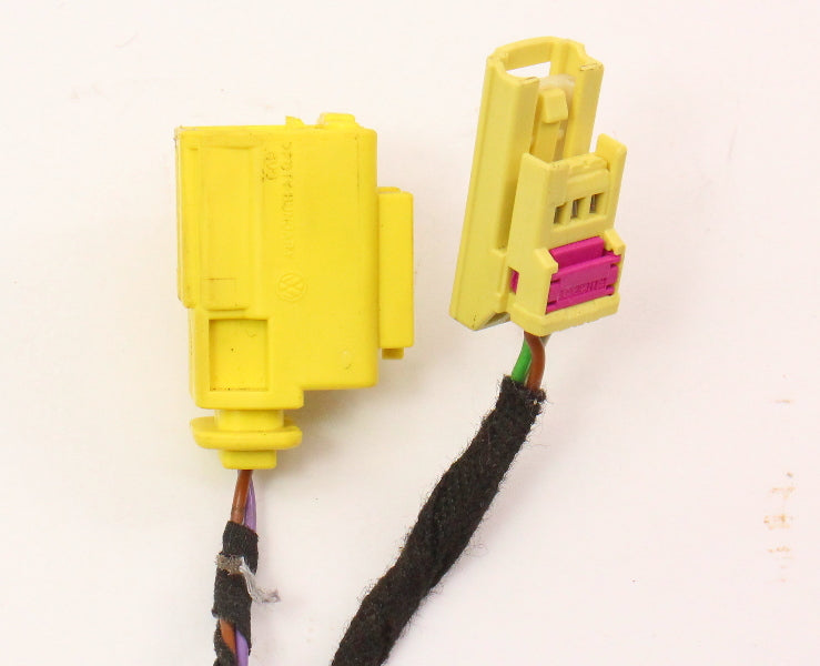 LH Front Seat Wiring Harness Pigtail Plugs Connectors 05-07 VW Jetta Rabbit MK5