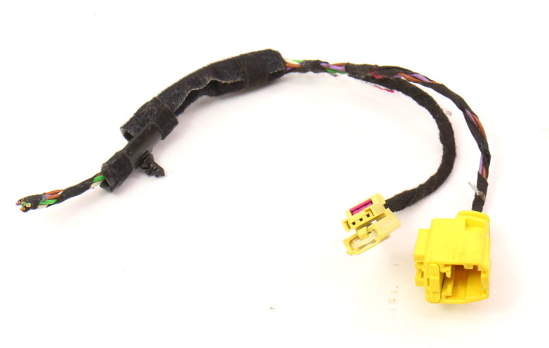 LH Front Seat Wiring Harness Pigtail Plugs Connectors 05-07 VW Jetta Rabbit MK5