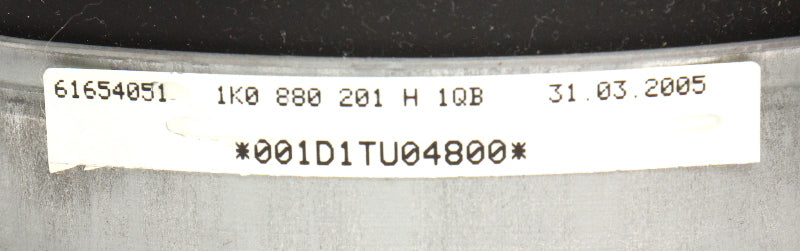 Airbag Set Dash Steering Wheel Module 05-06 VW Jetta MK5 - 1K0 880 201 H