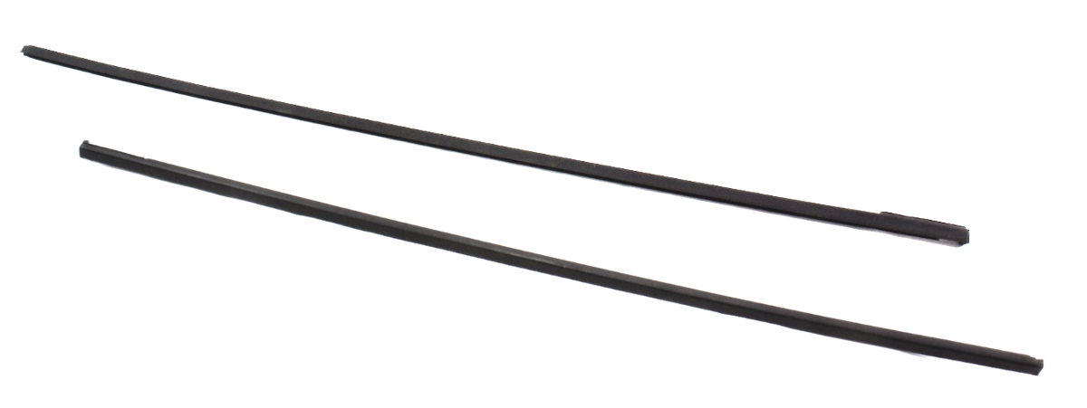 Lower Window Exterior Door Trim Molding Seal Scraper Set 98-05 VW Beetle Genuine