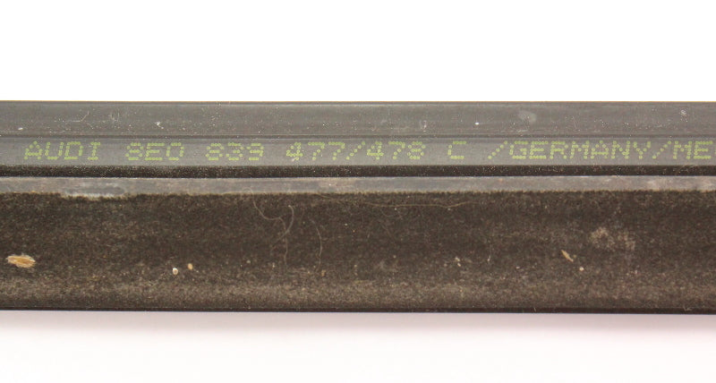 RH Rear Window Scraper Seal Moulding 02-05 Audi A4 B6 - 8E0 839 478 C