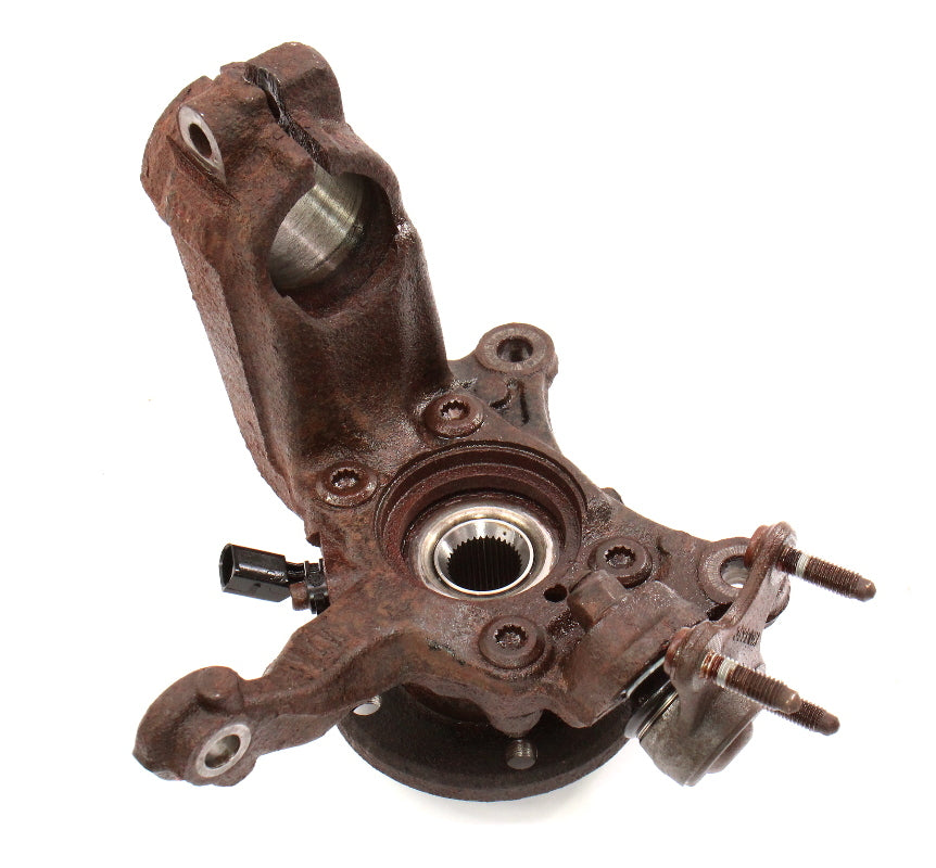 LH Front Spindle Knuckle Hub Bearing VW Jetta Golf MK5 MK6 Passat Sportwagen ~