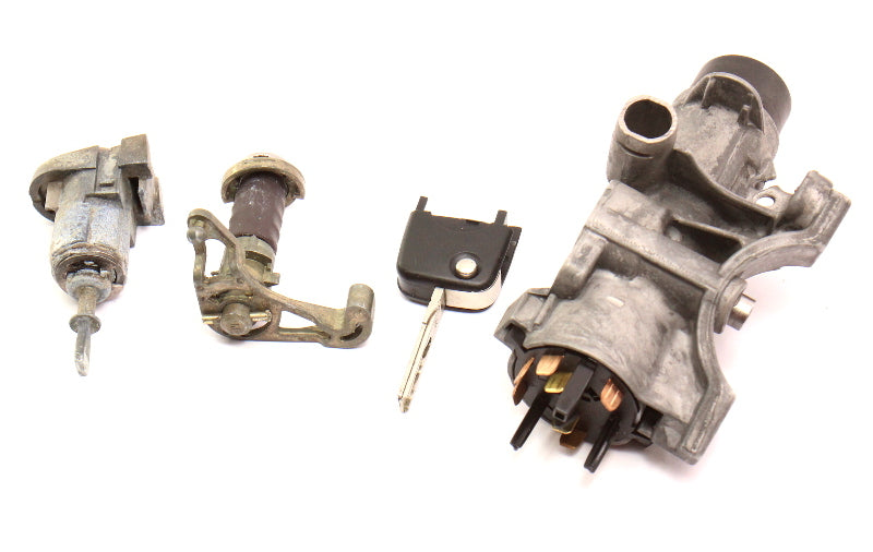 Ignition Lock Set Key Door Handle Trunk 98-05 VW Beetle Coupe - 4B0 905 851 B