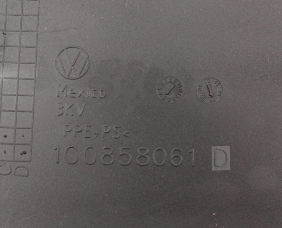 Center Upper Dash Trim Panel Cover 98-10 VW Beetle - Genuine - 1C0 858 061 D