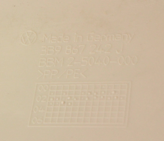 Interior Hatch Pillar Trim Panels Set 01-05 VW Passat Wagon B5.5 - 3B9 867 617 D