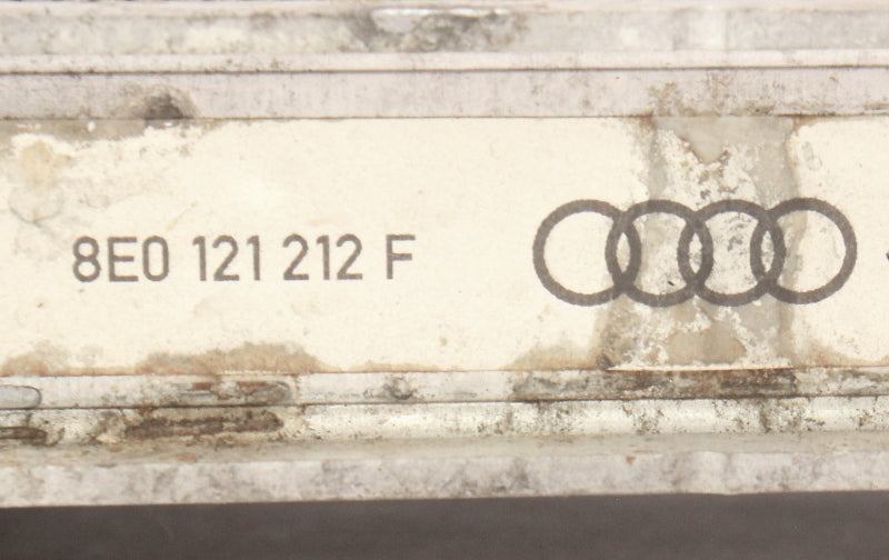 LH Secondary Auxiliary Radiator 04-06 Audi S4 Convertible B6 4.2 - 8E0 121 212 F