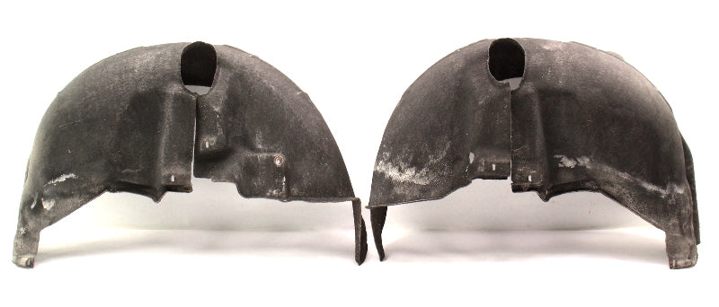 Rear Fender Liner Wheel Well Splash Guard Set 03-09 Audi A4 S4 B6 B7 Convertible