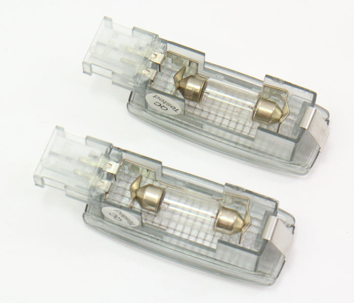 Interior Visor Light Lamp Set 03-09 Audi A4 S4 B6 Convertible - 3B0 947 113
