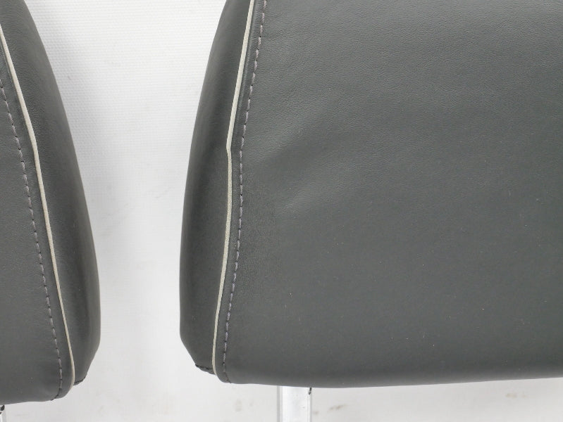 Front Seat Headrests Head Rests 04-09 Audi S4 B6 Convertible Cabriolet - Genuine