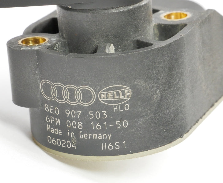 Rear Headlight Range Level Sensor & Bracket 02-05 Audi A4 S4 B6 ~ 8E0 907 503