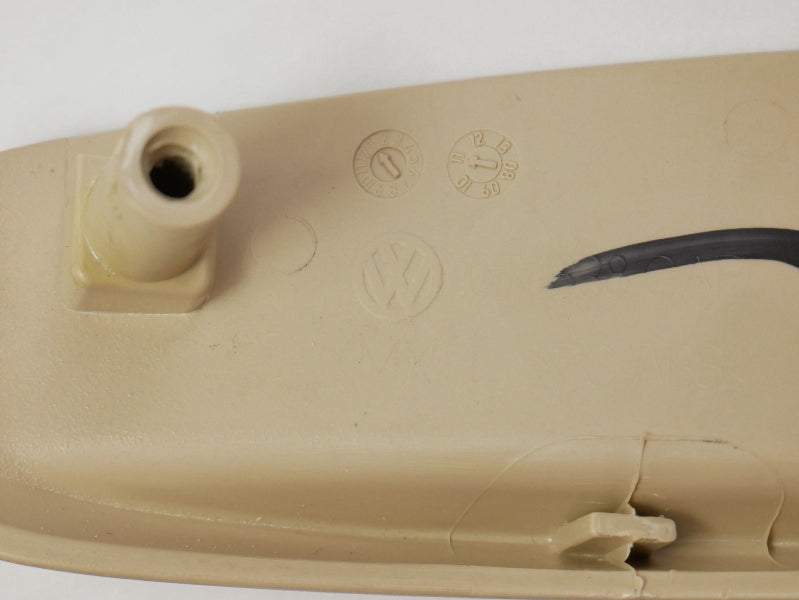 LH Rear Seatbelt Guide Trim Cap 05-10 VW Jetta Rabbit GTI Mk5 Sportwagen 1074638