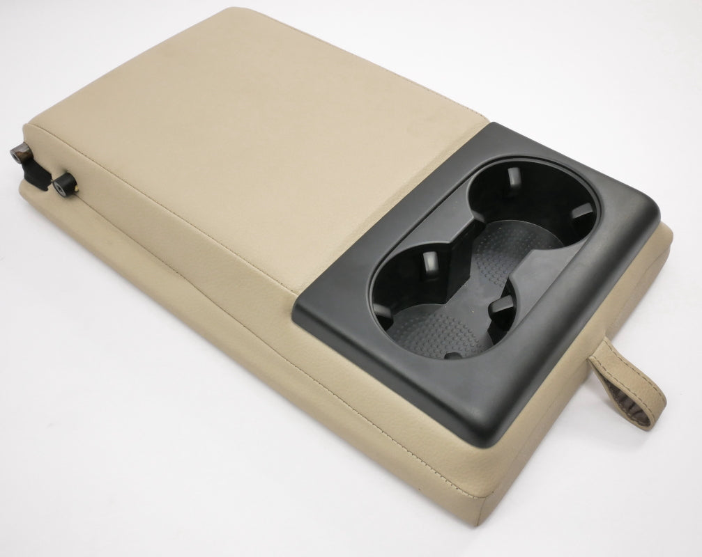 Rear Seat Armrest Ski Pass 10-14 VW Jetta Sportwagen MK6 Cornsilk - Genuine