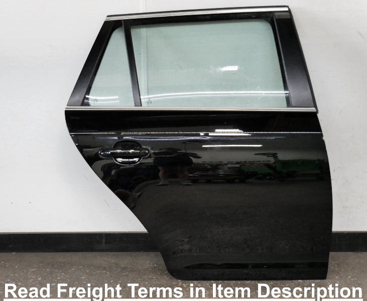 RH Rear Door Shell 09-14 VW Jetta Sportwagen Wagon MK5 MK6 L041 Black - Genuine