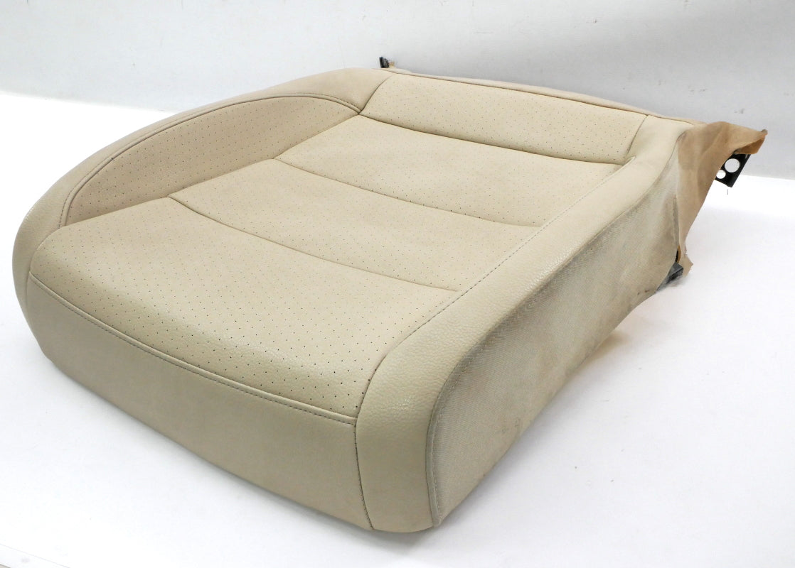 RH Front Lower Seat Cushion 10-14 VW Jetta Sportwagen MK6 Heated Cornsilk Beige