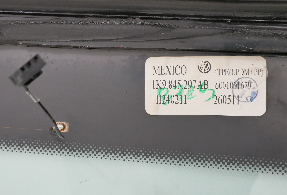 LH Rear Quarter Window Side Glass 09-14 VW Jetta Sportwagen ~ 1K9 845 297 AB