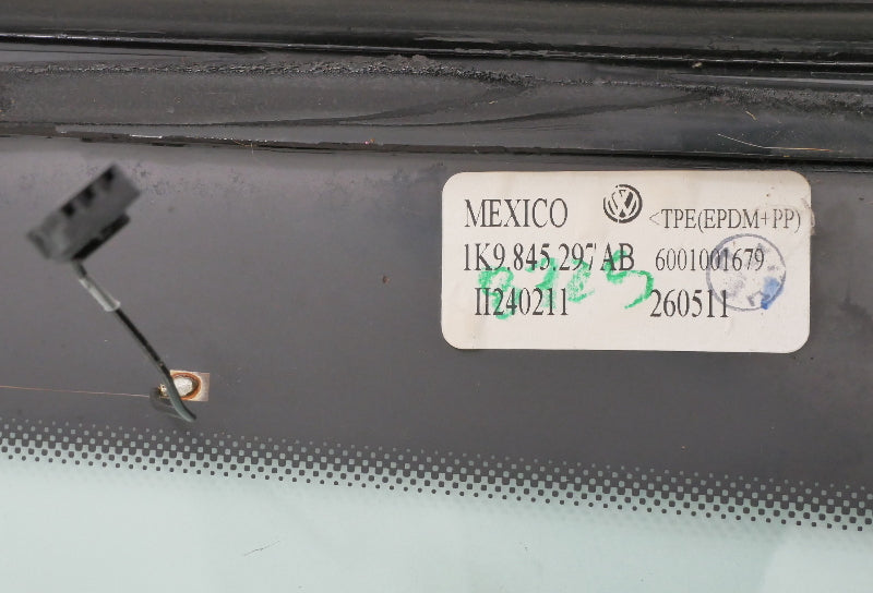 LH Rear Quarter Window Side Glass 09-14 VW Jetta Sportwagen ~ 1K9 845 297 AB