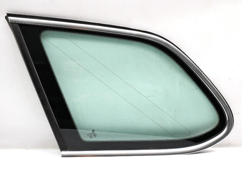 LH Rear Quarter Window Side Glass 09-14 VW Jetta Sportwagen ~ 1K9 845 297 AB