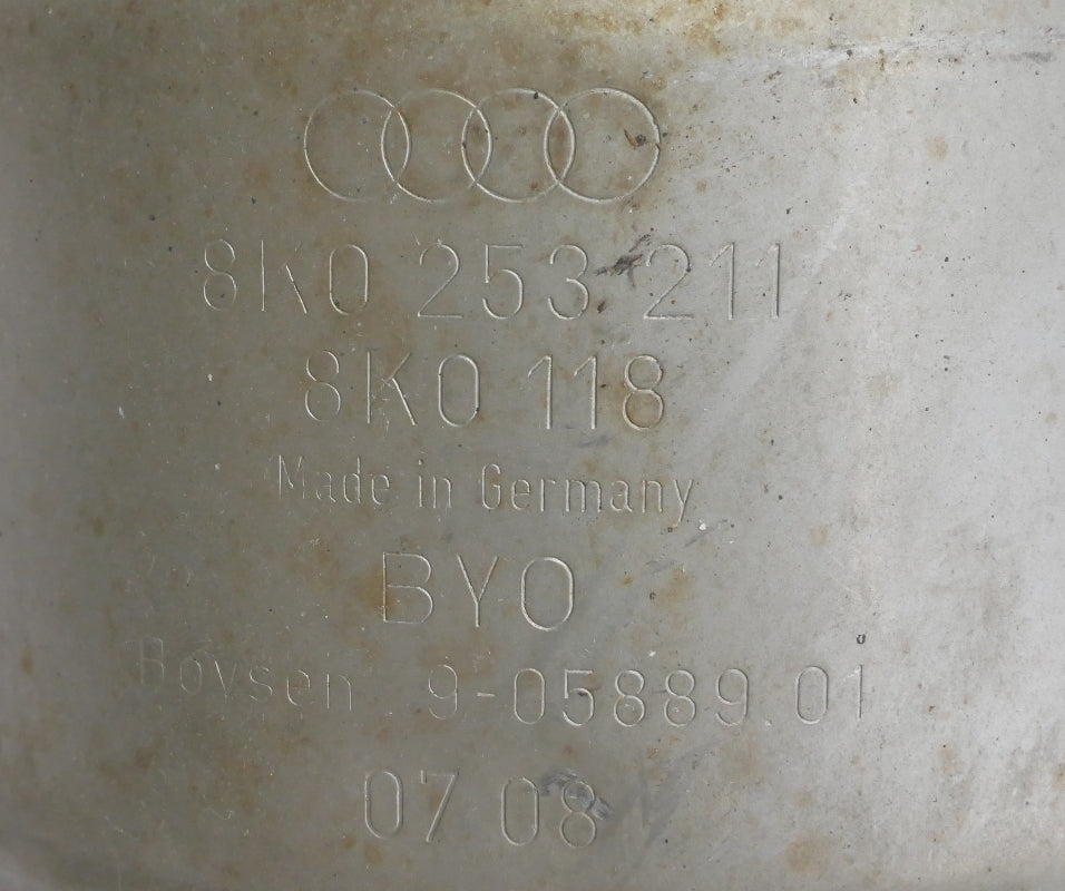 Stock Exhaust Down Pipes & Resonators 09-12 Audi A4 B8 3.2 Genuine - 8K0 253 211