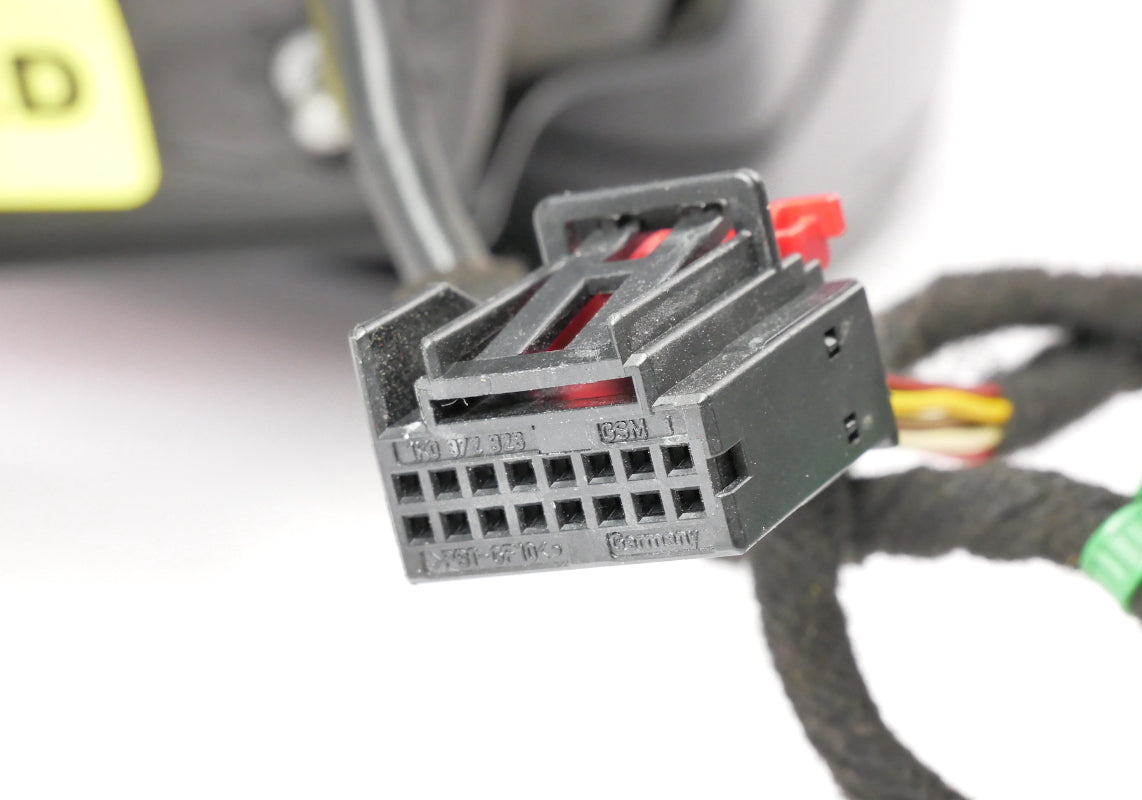 LH Side View Door Exterior Mirror 11-18 VW Jetta MK6 - LY3D Red - 5C7 857 501 AB