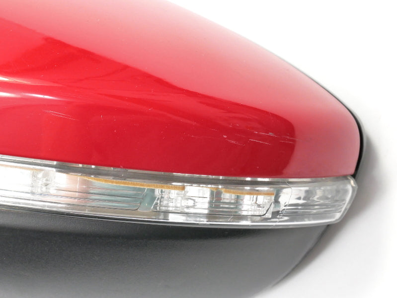 LH Side View Door Exterior Mirror 11-18 VW Jetta MK6 - LY3D Red - 5C7 857 501 AB