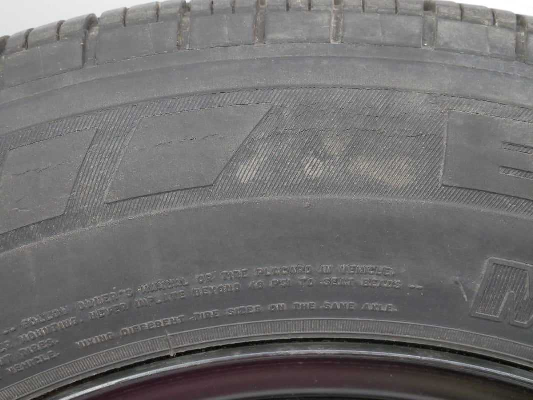 15" Full Size Spare Steel Wheel Rim & Tire VW Jetta Golf GTI Mk4 1J0 601 027 Q