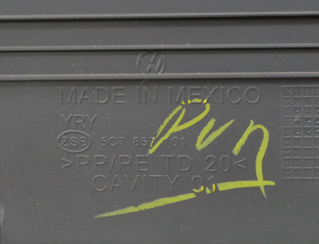 Glovebox Glove Box Compartment Door 11-18 VW Jetta MK6 - Genuine - 5C7 857 101