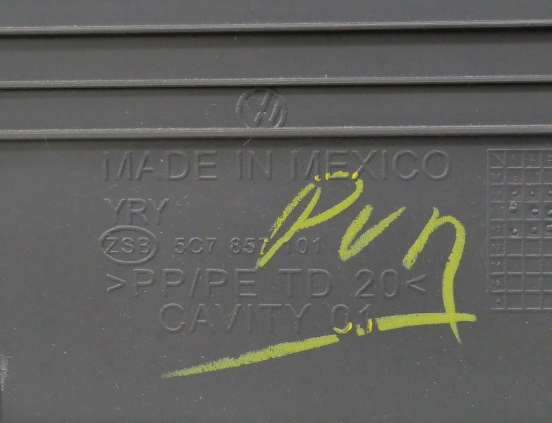 Glovebox Glove Box Compartment Door 11-18 VW Jetta MK6 - Genuine - 5C7 857 101