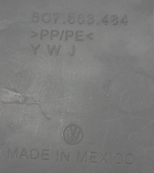 RH Lower Kick Panel Trim Panel 11-18 VW Jetta MK6 ~ 5C7 863 484