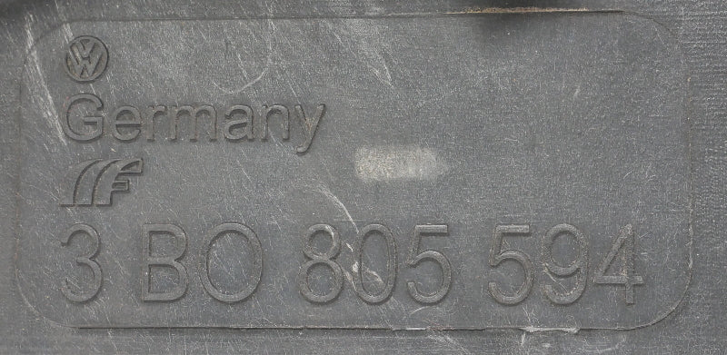 Radiator Core Support Nose Panel 01-05 VW Passat B5.5 1.8T Genuine - 3B0 805 594