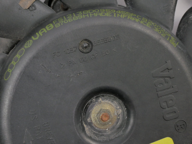 Electric Cooling Fan Audi A4 B5 A6 C5 A8 S8 D2 VW Passat Genuine ~ 8D0 959 455 P