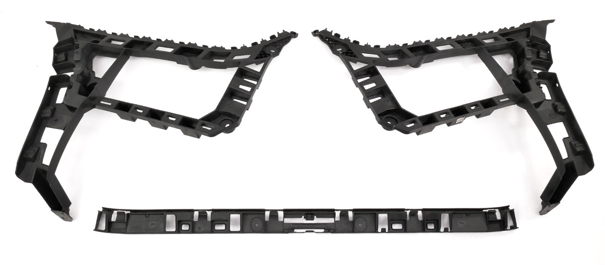 Rear Bumper Mount Bracket Set 11-14 VW Jetta MK6 - Genuine - 5C6 807 393 394 863