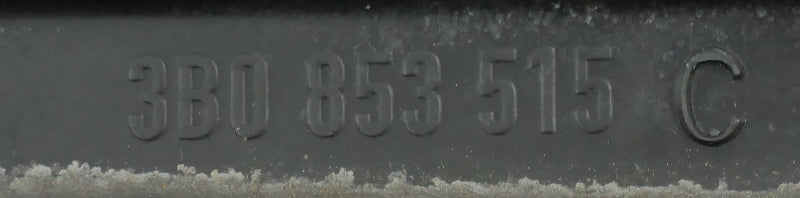 LH Front Door Molding Trim Rub Strip 01-05 VW Passat B5.5 - LB3Y - 3B0 853 515 C