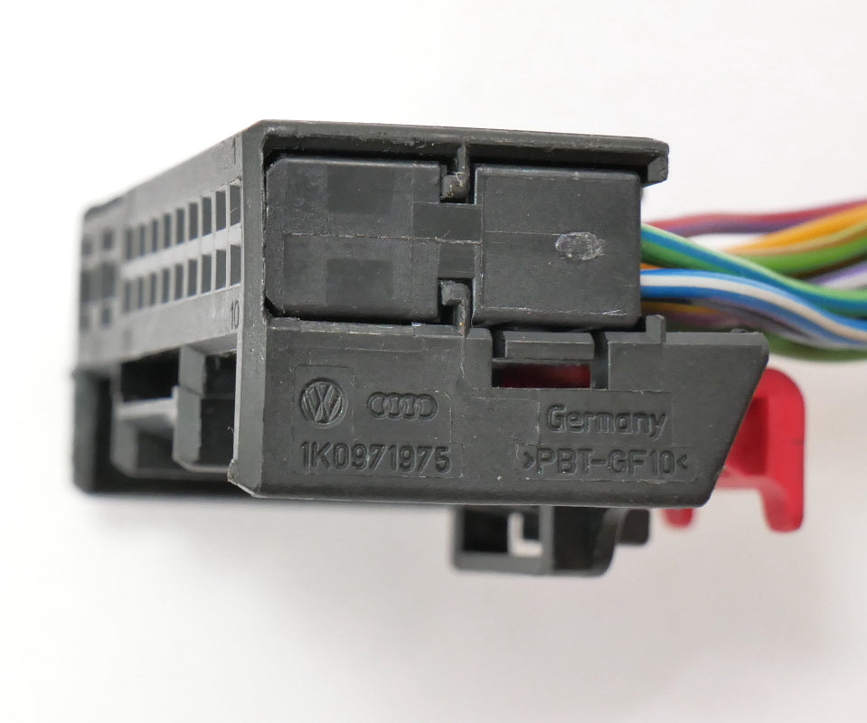 Climate Control Harness Plug Pigtail 11-14 VW Jetta MK6 ~ 1K0 971 975