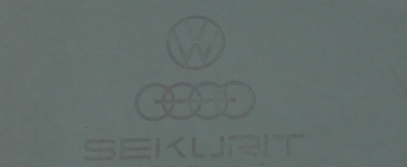 LH Rear Window Side Glass 80-93 VW Rabbit Convertible Cabriolet MK1 . Genuine .