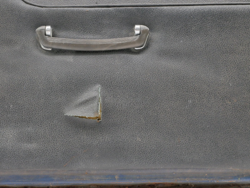 RH Door Assembly 1969 MG Midget - Blue w/ Glass, Panel, Handles, Trim