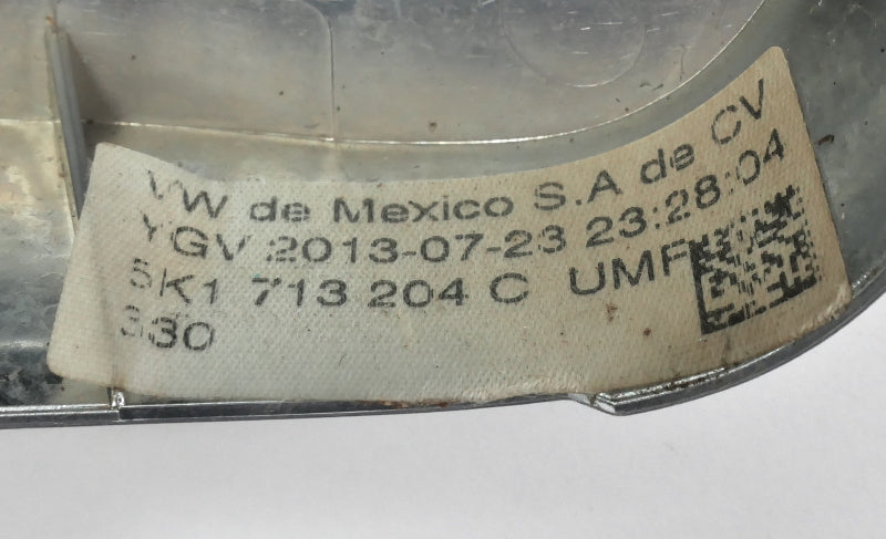 Shifter Gear Selector Trim & Knob 10-14 VW Jetta Wagon Golf MK6 - 5K1 713 204 C