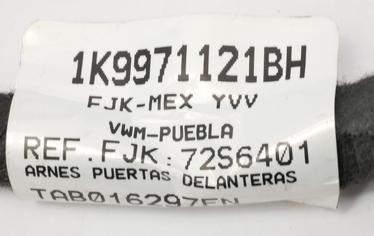 RH Front Door Wiring Harness 13-14 VW Jetta Sportwagen MK5 MK6 - 1K9 971 121 BH