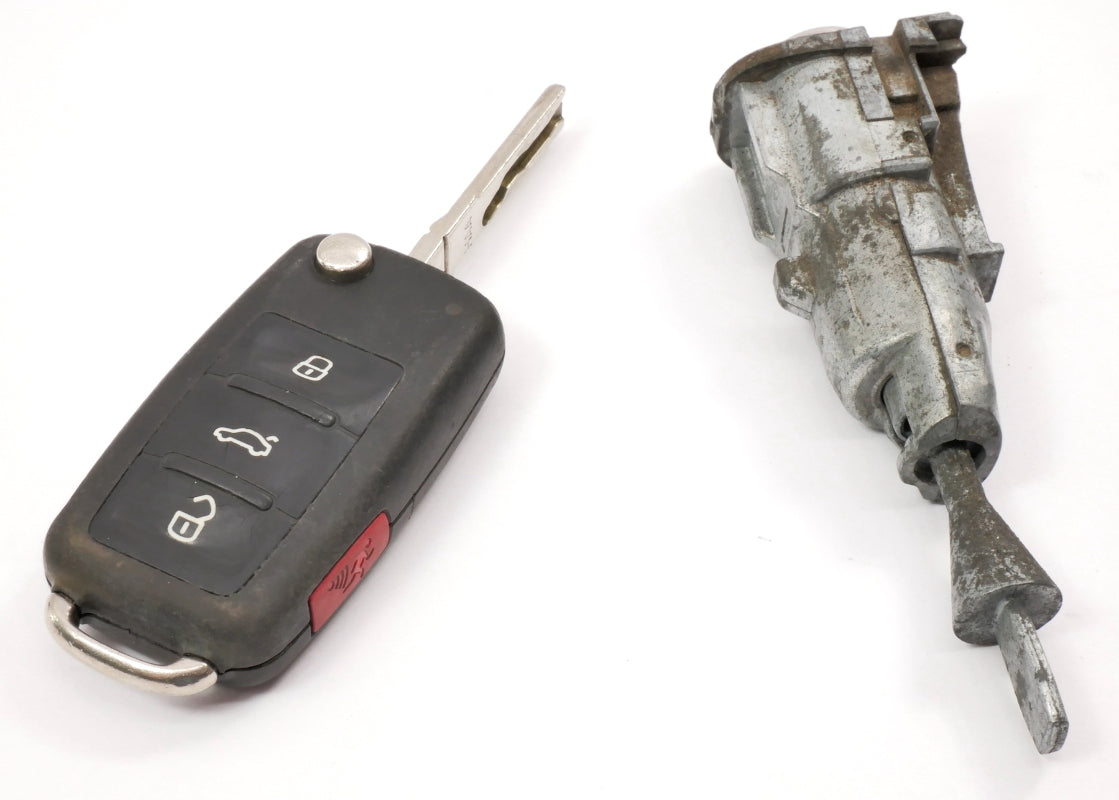 Kessy Door Lock Cylinder Key 13-14 VW Jetta Sportwagen MK6 - 5K0 837 202 AK