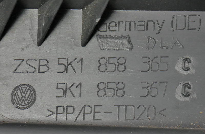 Lower Dash Panel Storage Cubby 12-14 VW Jetta Sportwagen Golf GTI MK6