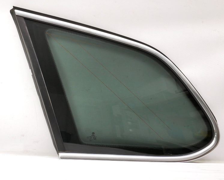 LH Rear Quarter Window Side Hatch Glass 09-14 VW Jetta Sportwagen MK6 . Genuine