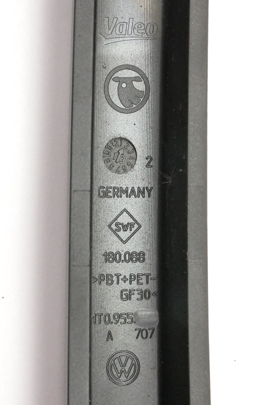 Rear Windshield Wiper Arm & Cap 09-14 VW Jetta Sportwagen Genuine - 1T0 955 707 A