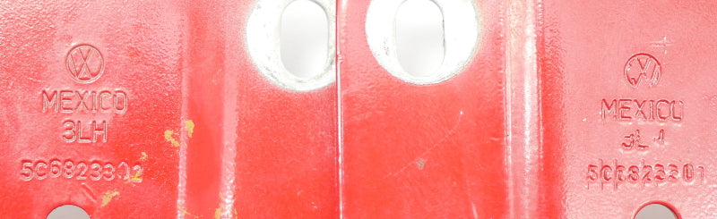 Hood Hinges 11-18 VW Jetta Sedan MK6 - LY3D Red - Genuine - 5C6 823 301 / 302