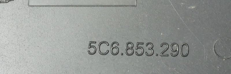 RH Exterior B Pillar Trim Between Doors 11-18 VW Jetta Sedan MK6 - 5C6 853 290