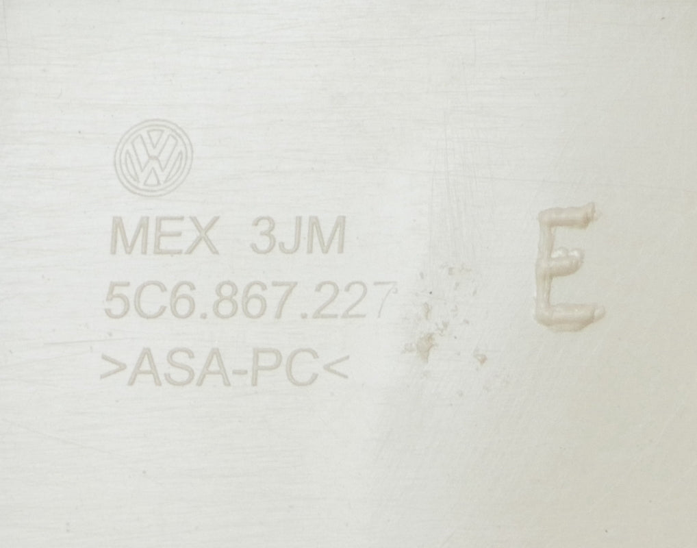 Dome Map Light Switch Sunglasses Surround 11-18 VW Jetta MK6 - 5C6 867 489