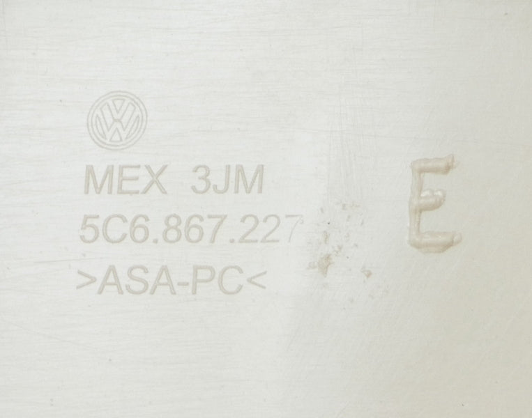 Dome Map Light Switch Sunglasses Surround 11-18 VW Jetta MK6 - 5C6 867 489