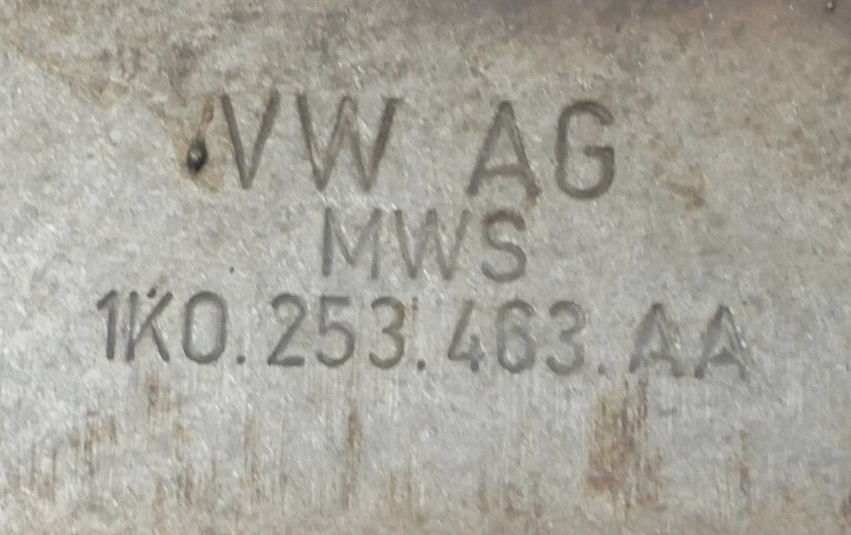 Exhaust Down Pipe Flex Pipe 14-18 VW Jetta MK6 Sedan 1.8T TSI - 1K0 253 463 AA