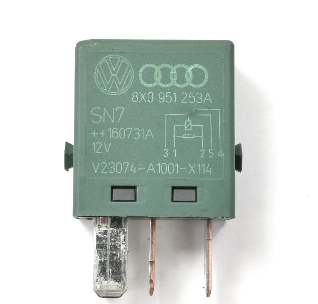 Wiper Motor Relay 15-22 VW Jetta MK6 Passat Atlas Taos - Genuine - 8X0 951 253 A