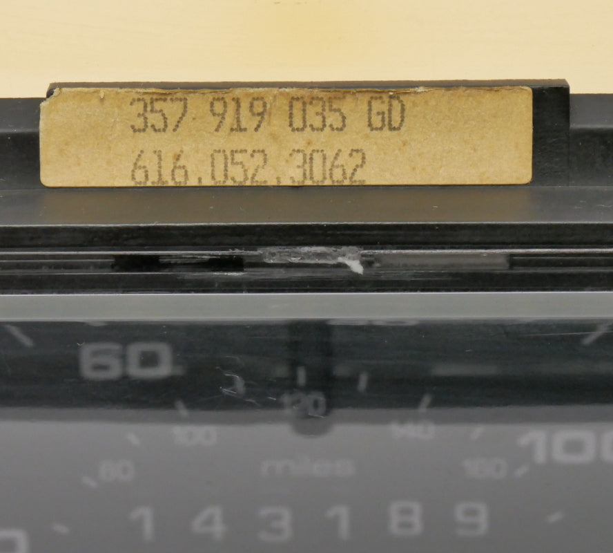 Gauge Cluster Speedometer 1990 VW Passat 16v B3 Manual Genuine - 357 919 035 GD